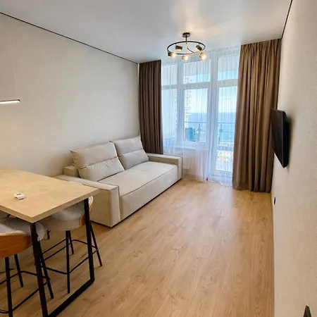 45 Pearl One-bedroom With Sea View And Terrace Odesa
