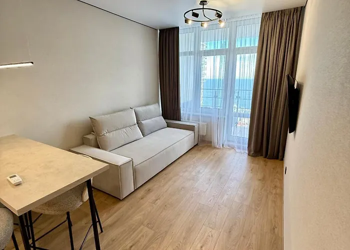 45 Pearl One-bedroom With Sea View And Terrace Odesa